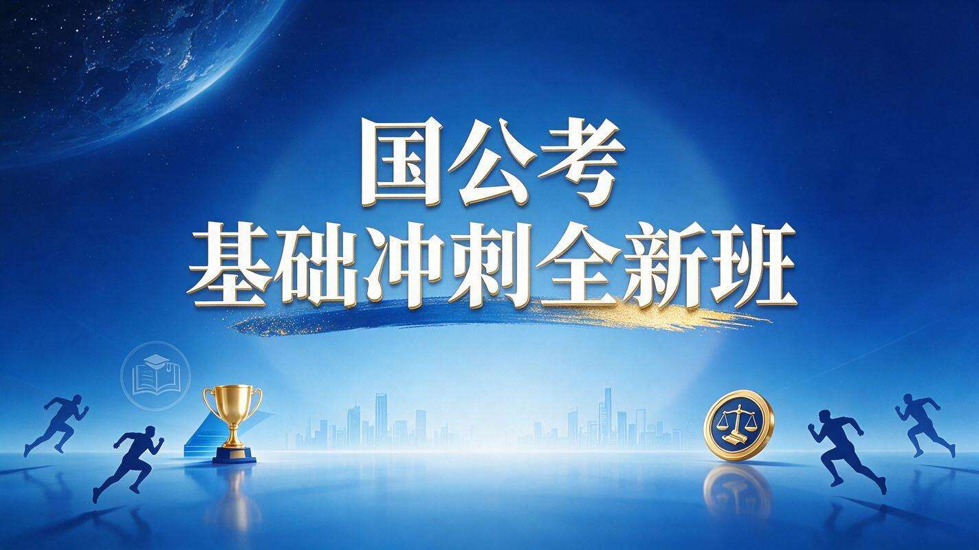 国公考基础冲刺全新班